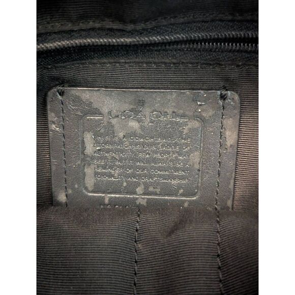 Coach Women’s Leather Backpack Tutnlock Ruksak Black Travel Small main image 4